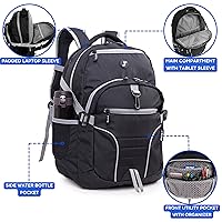 Amazon.com: J World New York Atom Multi-Compartment Laptop